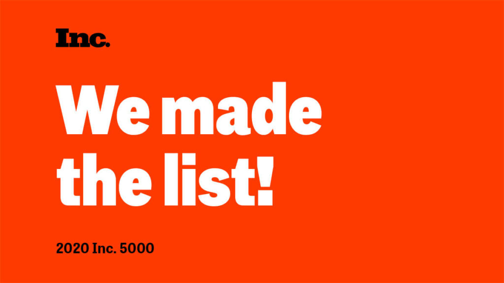 Copper Mobile Ranks for the first time on the Inc. 5000 List! 2 inc5000