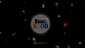 Copper Mobile Ranks for the first time on the Inc. 5000 List! 6 Copper Mobile ranked in America's fastest growing Inc. 5000